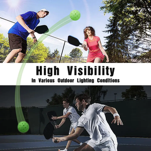 40 छेद वाली हरी रोशनी के साथ चमकती अचार की गेंद - Product Image 3