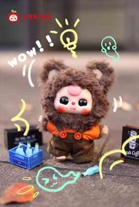 Vente en gros de boîtes mystères en peluche de la série <span class=keywords><strong>Baby</strong></span> Three Cute, originales et authentiques, ornements de bureau tendance, jouets à la mode, cadeaux d'anniversaire - Product Image 4