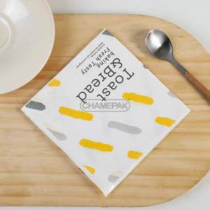 Sac en papier personnalisé à double poche ouverte, résistant à l'huile et à la graisse, pour pain, gaufres, hamburgers, sandwichs, beignets, en forme de triangle - Product Image 5