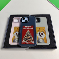 Nouvel arrivage Coque de téléphone personnalisée NFC E-ink DIY Housse de téléphone portable design pour iPhone 14 15 16 Pro Max