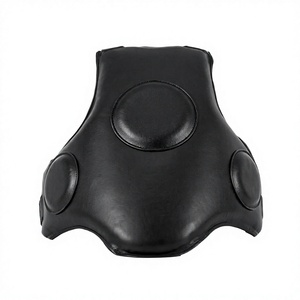 Protège-poitrine de boxe noir pour entraînement, cible de protection pour la gym, les arts martiaux et le kickboxing - Product Image 4