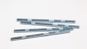 Pasadores de Centrado de Hierro Galvanizado de Alta Precisión, Modelo ISO, Cabeza Cilíndrica Estándar, Ejes Moleteados, Cabeza Personalizable de 5 mm - Product Image 3