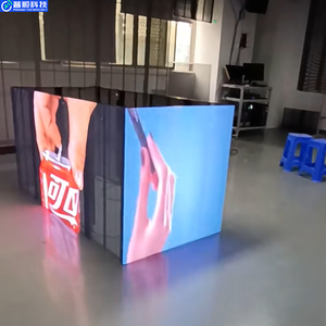 Giá cả phải chăng rõ ràng trong suốt Màn hình <span class=keywords><strong>LED</strong></span> Video TV tường p3.91mm trong nhà <span class=keywords><strong>LED</strong></span> lưới Rèm kỹ thuật số biển hiển thị 3D Màn hình <span class=keywords><strong>LED</strong></span> - Product Image 6