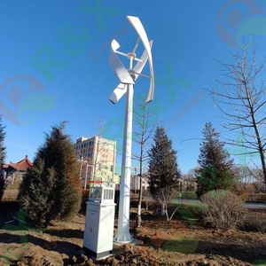 Éolienne à axe vertical RX-600X de 600W-2000W, sortie 12V/24V, diamètre de rotor personnalisé, fabriquée en Chine, à vendre - Product Image 3