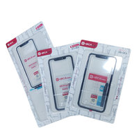 Verre tactile d'écran extérieur avant avec OCA pour iPhone X-12 réparation LCD