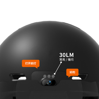 Con función AI Led Warningflash Cámara integrada Montar Blue Toother Casco Intercomunicador Casco inteligente Motocicleta Casco inteligente