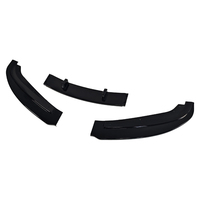 Vente chaude de haute qualité pour la série 3 2005-2008 E90 lèvre avant Type normal séparateur noir brillant 3 pièces Type