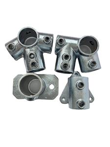 Smeedbaar Ijzeren Pijpfittingen Gegalvaniseerd Kee Klemmen - Product Image 4