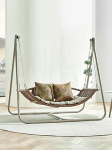 New Hammock Chair <b>Swing</b> Outdoor Furniture and Living Room <b>Single</b> Seat Two Seat Three Seat <b>Swing</b> Chair Park <b>Swing</b> Items - Product Image 3