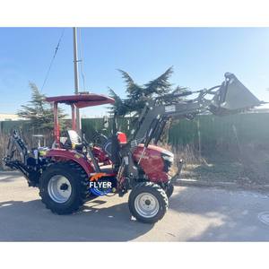 Tracteur agricole à roues motrices 4x4 de 50 CV avec chargeur frontal, transmission par engrenages, haute productivité, fabriqué en Chine, à <span class=keywords><strong>vendre</strong></span> - Product Image 3