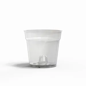 Wholesale Orchid Clear Plastic Pots Transparent Clear Plastic Orchid Pot For Home Indoor Outdoor Transparent Orchid Pot