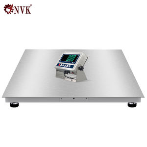 1000kg 2T Edelstahl Plattform Boden waage 3Ton 1*1m Industrielles digitales Wiegen 5T Tisch waage 1,2*1,2 Wasserdichte Anzeige - Product Image 4
