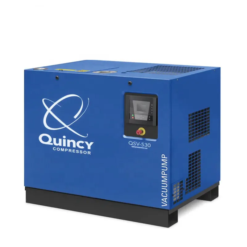QGV 40 HP yağlanmış hava kompresörü Quincy premium değişken hızlı döner vidalı hava kompresörü
