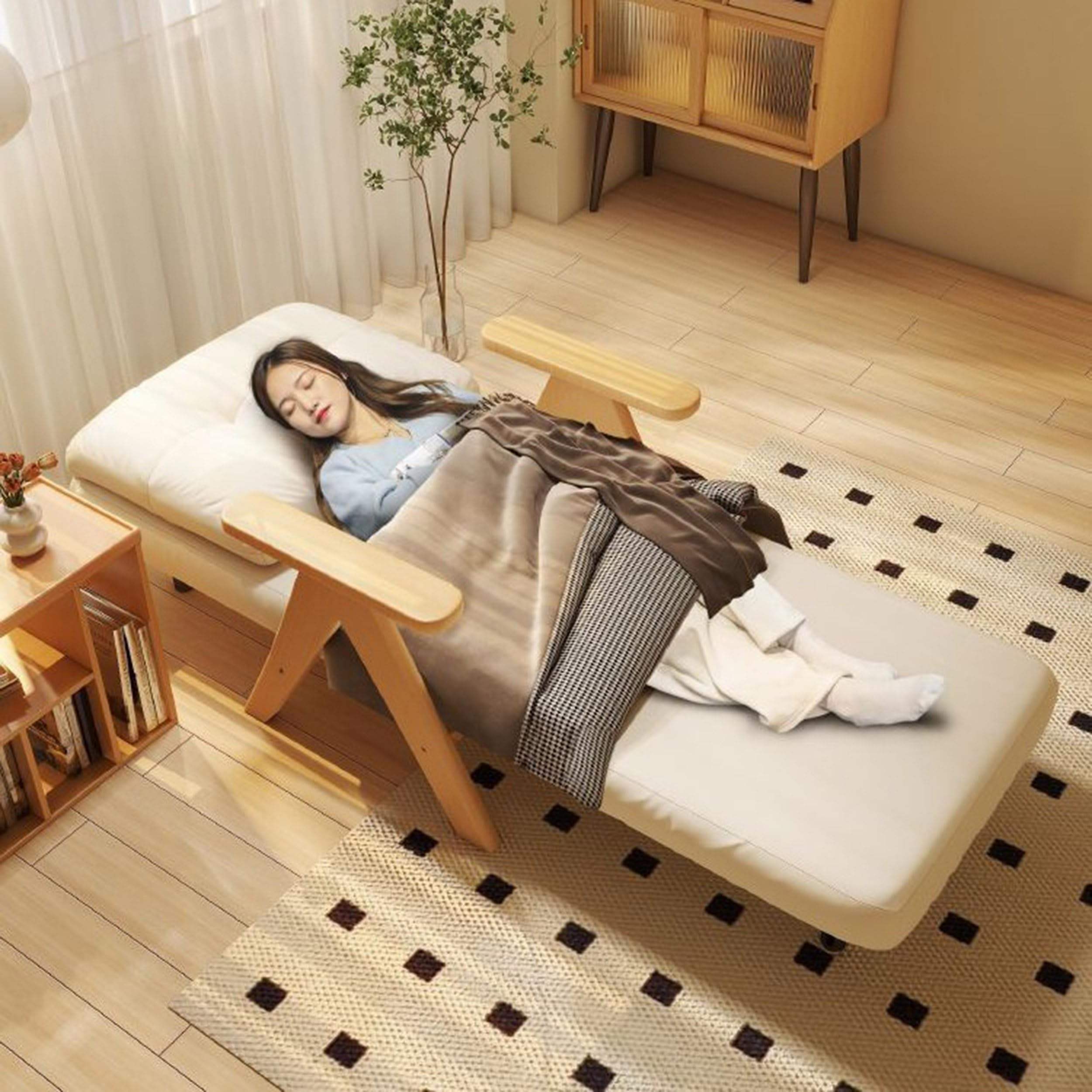 Japanese Folding Chair Bed Wood Japanese Folding Futon Mattress