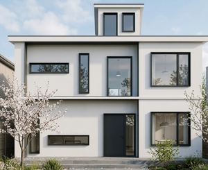 Fenêtre à battant moderne en alliage d'aluminium, best-seller, avec isolation thermique, verre trempé et moustiquaire en acier inoxydable pour maisons résidentielles - Product Image 6