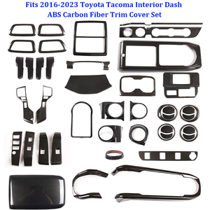 <strong>Car</strong> Carbon Fiber Center Console Steering Wheel Button Panel Molding Trim Cover for Toyota 3rd Gen Tacoma Auto Exterior Parts - Product Image 3