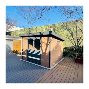 Case Prefabbricate in WPC Serie D, Ville Moderne Prefabbricate, Casette da Giardino, Capanni Attrezzi Esterni con Pannelli in Acciaio - Product Image 4