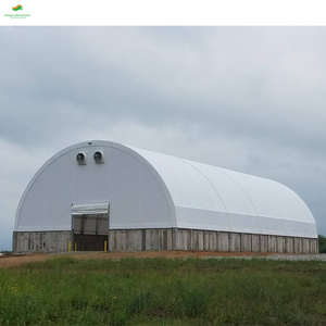 Carpa de almacenamiento resistente a la nieve de 30x60m con tela de PVC duradera y un marco reforzado diseñado para el almacenamiento al aire libre de alta resistencia. - Product Image 5