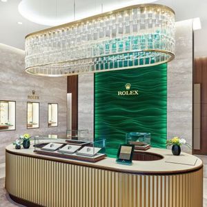 Vitrine de présentation de montres en bois de luxe personnalisable, comptoir, vitrine en verre <span class=keywords><strong>avec</strong></span> éclairage LED, <span class=keywords><strong>armoire</strong></span> à clé pour la conception de magasins de détail, boutique de bijoux - Product Image 5