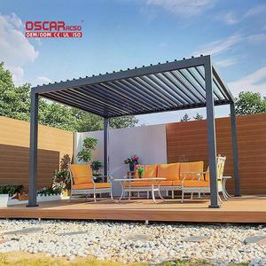 مصنعي الألومنيوم في الهواء الطلق مع ظلة ماء حديقة الفناء الخلفي العريشة - Product Image 1