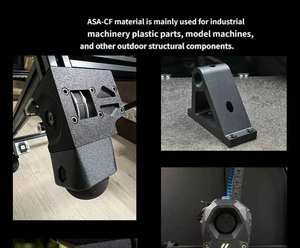 UV Resistant ASA CF Filament 1.75mm Weatherproof Carbon Fiber 3D <b>Printing</b> <b>Material</b> for Outdoor Applications - Product Image 3