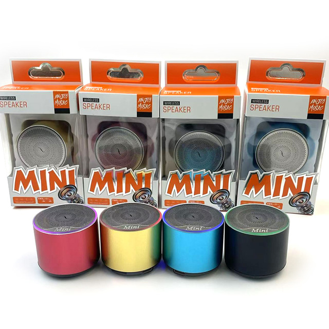 Free Sample NEEXXT EQ01/MT Fashion Mini Bt Speaker Black/red/blue/Yellow Mini Wireless Speaker With Rope