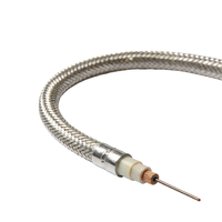 Cable Coaxial RG6 con Alimentación de Shenguan Manufacturer, Cable de Cobre Puro de 75 OHMS para Comunicación, CCTV, Monitoreo de Cámaras, Cable de Video