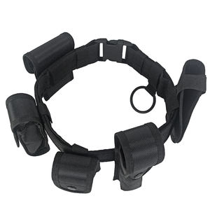 7 In 1 Zwarte Riem Voor Tactical Duty Riem Met Zakjes Accessoire Holsters - Product Image 2