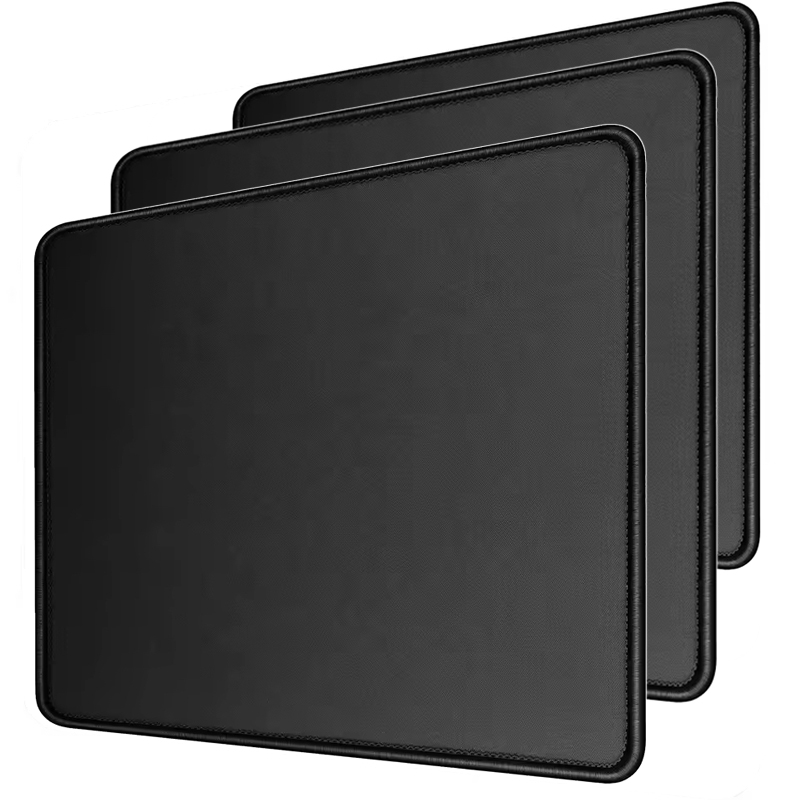 Premium Mouse Pad with Stitched Edges | Non-Slip Rubber Base Mouse Mat for Gaming, Office &amp; Laptop