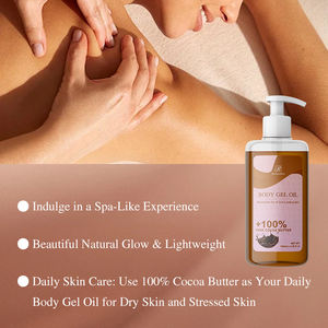 Soin du corps 100% pur beurre de cacao éclat éclatant nourrissant cernes huile de gel pour le corps huile pour le corps - Product Image 5