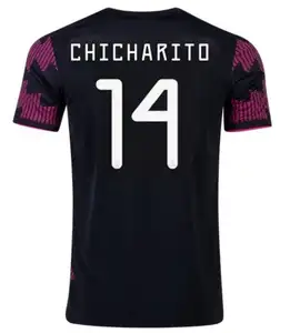 20 21墨西哥CHICHARITO足球球衣Camisetas LOZANO DOS SANTOS MORENO ALVAREZ GUARDADO 2021球衣