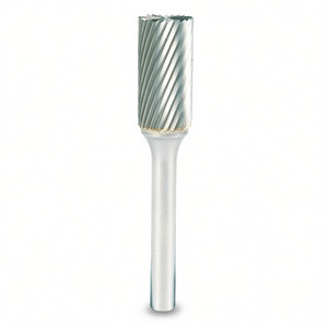 Fraise rotative cylindrique Ttake Md 9,6 mm x 19 mm en carbure monobloc avec dents avant pour machines-outils - Product Image 2