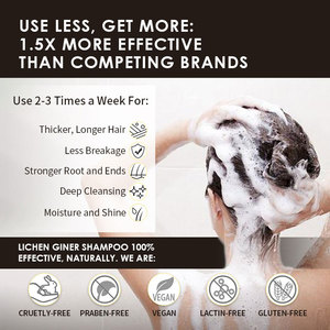 Shampooing <span class=keywords><strong>pour</strong></span> la croissance des cheveux Lichen <span class=keywords><strong>pour</strong></span> hommes et femmes, sans sulfate, <span class=keywords><strong>meilleur</strong></span> shampooing et revitalisant <span class=keywords><strong>pour</strong></span> la croissance des cheveux - Product Image 3