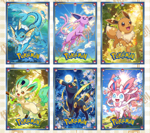 YQ Pokemoned Fan Art Stampa Colorata Decorazione 3D <span class=keywords><strong>da</strong></span> Esposizione Regalo Sigillato Collezione Pokemond Magnete <span class=keywords><strong>da</strong></span> Frigo con Sabbie Mobili Liquide per Famiglia - Product Image 5