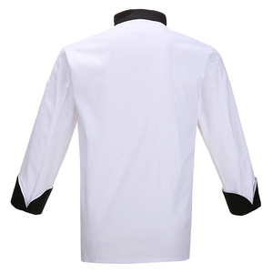 Chaqueta de <span class=keywords><strong>Chef</strong></span> de Alta Calidad, Uniforme de <span class=keywords><strong>Chef</strong></span> de Restaurante, Manga Corta/Media/Larga - Product Image 2