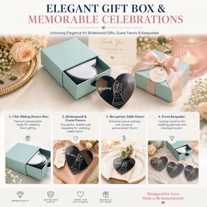 Espejo Acrílico Romántico para Boda, Personalizado al por Mayor, con Forma de Corazón, Grabado con Láser, Irrompible, para Novios - Product Image 3