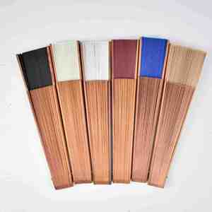 Custom Printed Classic Portable Foldable Bamboo <b>Handheld</b> <b>Fan</b> for Business Gifts Chinese New Year Festival Parties - Product Image 4