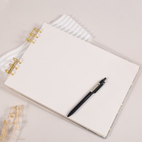 Timesrui cristal goutte colle A4 bloc-notes écrit moule A4 cahier couverture bricolage livre couverture Silicone moule