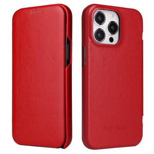 Étuis de téléphone en cuir véritable pour hommes, fins, antichoc, pour <span class=keywords><strong>iPhone</strong></span> 17 16 15 14 <span class=keywords><strong>13</strong></span>, vente en gros - Product Image 2