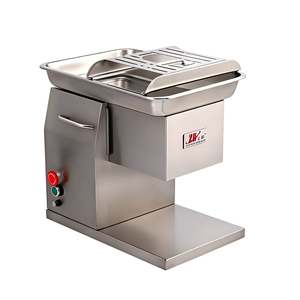 Cortadora de Carne Fresca Multifuncional Comercial de Sobremesa, Totalmente Automática, de Acero Inoxidable (110V) - Product Image 1