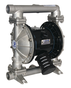 Pompe à diaphragme pneumatique en acier inoxydable haute performance MK50 de 2 pouces pour les applications de transfert de fluides industriels et chimiques - Product Image 3