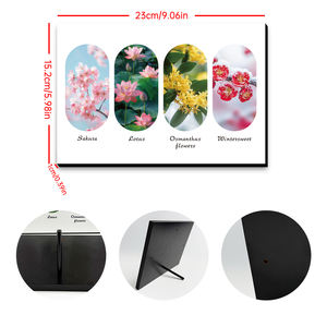 L'accent sur la protection de l'environnement MDF vierge peut être personnalisé en taille Cadres photo blancs gravés par sublimation en MDF blanc - Product Image 2