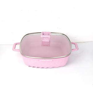 <span class=keywords><strong>Set</strong></span> di casseruole per pentole calde isolate dirette in fabbrica rivestimento in marmo <span class=keywords><strong>set</strong></span> di pentole smaltate da 22 pezzi - Product Image 5