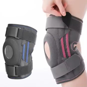 Attelle de Genou Confortable à Charnières avec Bande de Compression pour Réduire les Douleurs Articulaires du Genou, Dotée de Double Stabilisation et de Coussinets en Gel Rotuliens - Product Image 6