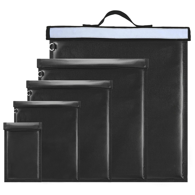 Multifunction Wholesale Fireproof Faraday Bag for Laptops Tablets Radio Cell Phone Car Keys RFID Signal Blocking Bag
