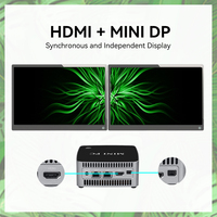 Mini Desktop 8th 9th Gen MiniPC Gaming PC DDR4 NVME 4K Intel Core I5 1135G7 I7 1165G7 HTPC Computadoras Desktop Computer