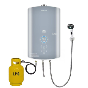 Oferta Especial: Calentador <span class=keywords><strong>de</strong></span> Agua a <span class=keywords><strong>Gas</strong></span> Instantáneo, sin Tanque, <span class=keywords><strong>de</strong></span> Acero Inoxidable, con Control Digital <span class=keywords><strong>de</strong></span> Temperatura para Hogar, Cocina y Baño - Product Image 3