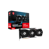 Carte graphique MSI RX 7900 XTX GAMING TRIO CLASSIC 24G, GPU haute performance pour PC de jeu, 24 Go RX 7900 XTX
