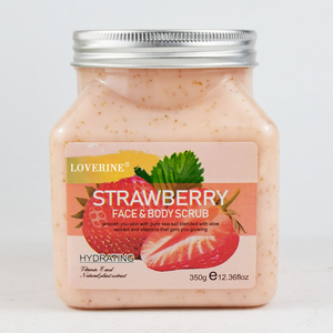 Vente en gros Prix d'usine Gommage corporel naturel Soins de la peau Exfoliant éclaircissant Sel de fruit bio Sorbet Produit de gommage corporel au sucre - Product Image 2
