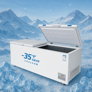 <span class=keywords><strong>Freezer</strong></span> Horizontal de Porta Dupla de Grande Capacidade 590L a 1198L para Carne, Frutos do Mar e Sorvete - Product Image 2